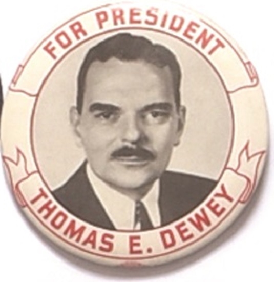 Dewey for President Red Version