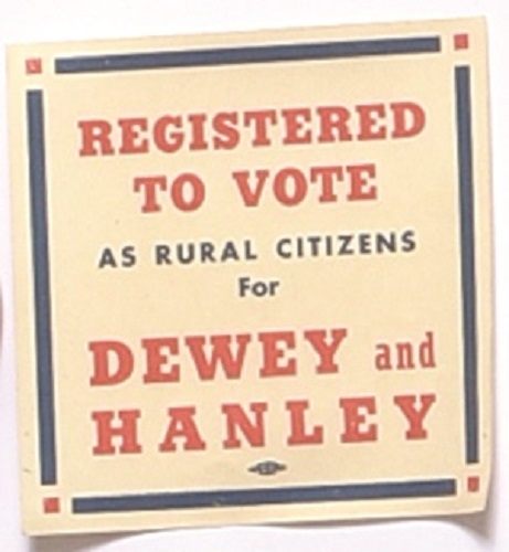 Dewey, Hanley New York Rural Citizens