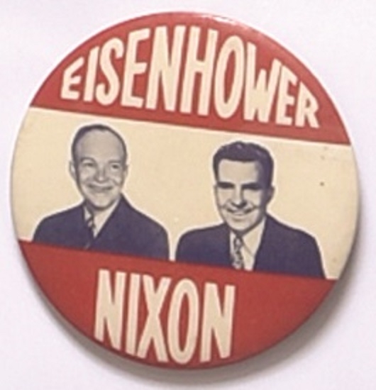 Eisenhower, Nixon Scarce Jugate