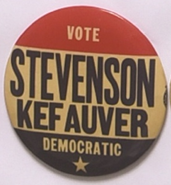 Sevenson, Kefauver 4 Inch Vote Democratic
