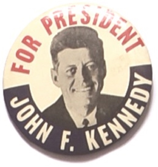 John F. Kennedy for President Large Classic 1960s Design