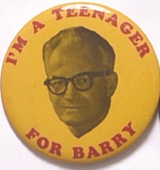 Teen Ager for Barry Goldwater