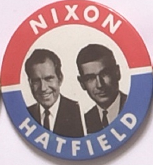 Nixon and Hatfield 1968 Proposed Ticket