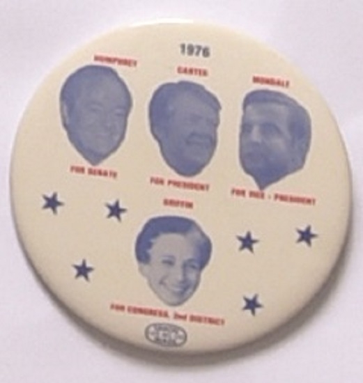 Carter, Mondale, Humphrey, Griffin Minnesota Coattail