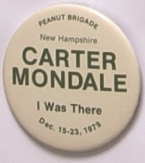 Carter, Mondale New Hampshire Peanut Brigade