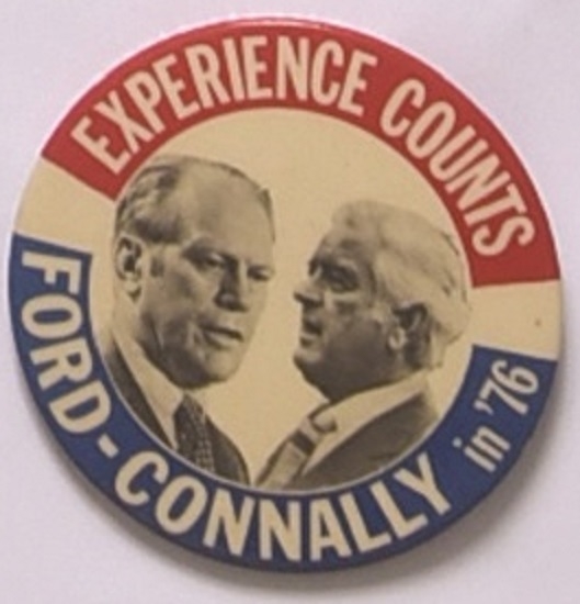 Ford, Connally Experience Counts