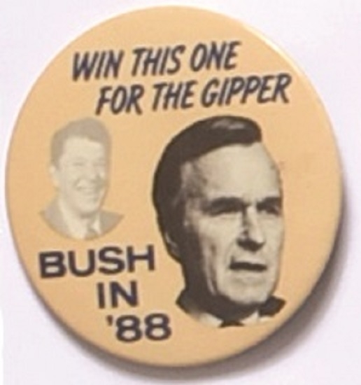 Bush Win This One for the Gipper