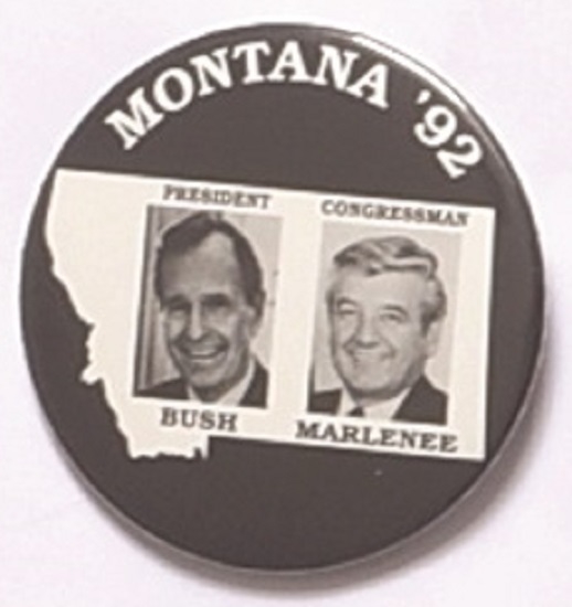 Montana for Bush, Marlenee Coattail