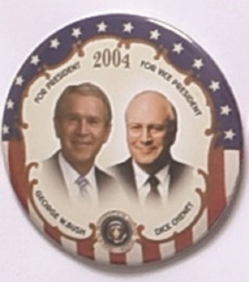 Bush, Cheney 2004 Jugate