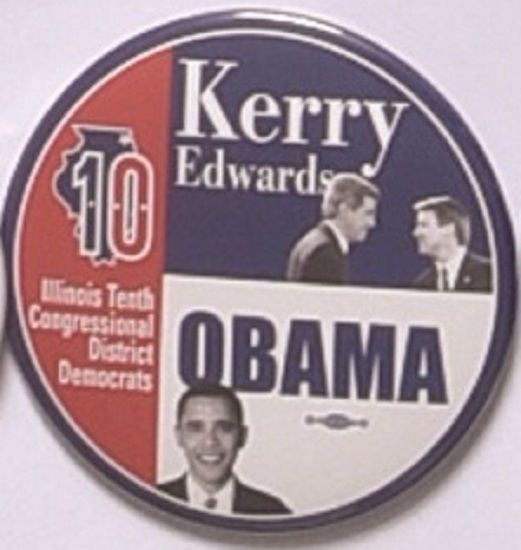 Kerry, Obama Illinois Coattail