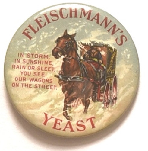 Fleischmann’s Yeast Advertising Pin