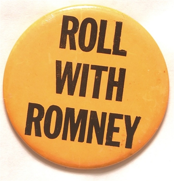 Roll With Romney Emress Sample Pin