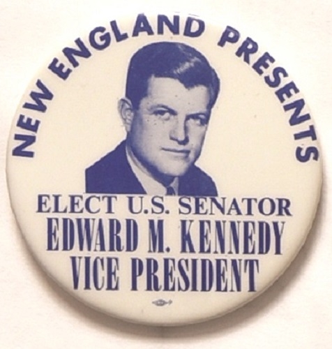New England Presents Edward Kennedy for Vice President