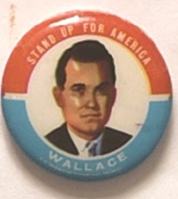 Wallace Stand Up for America 7/8 Inch Sample Pin
