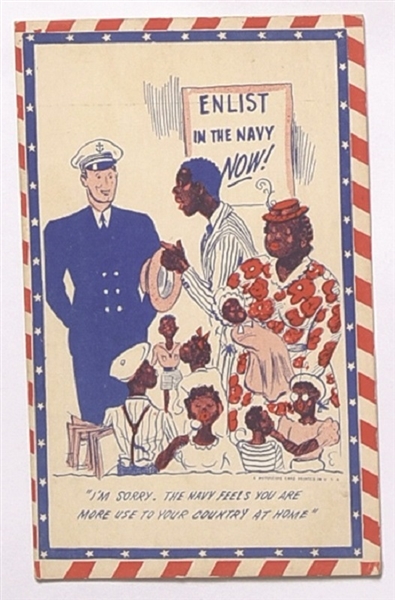 World War II Navy Postcard