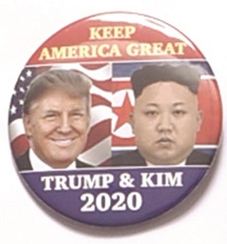 Trump and Kim for 2020