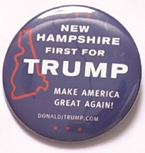 New Hampshire First for Trump