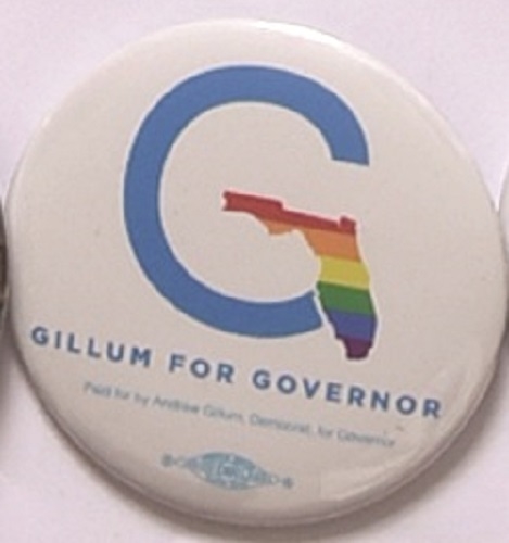 Gillum for Governor Florida Rainbow
