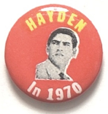 Hayden in 1970, California 