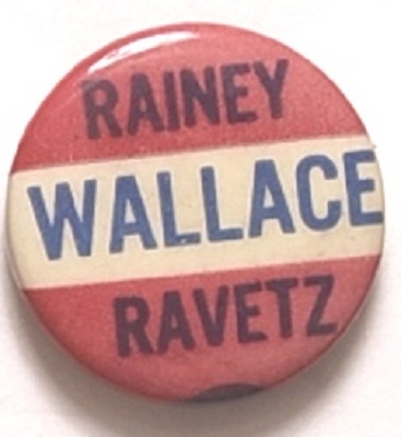 Wallace, Rainey, Ravetz Coattail