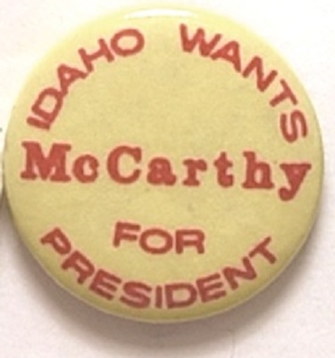 Idaho Wants McCarthy