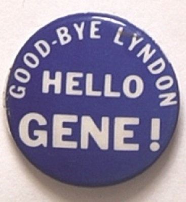 McCarthy Hello Gene, Goodbye Lyndon