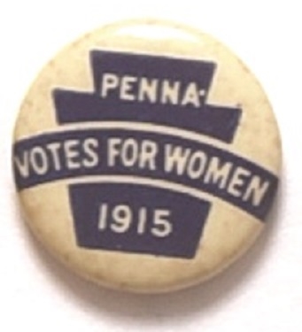 Pennsylvania Votes for Women 1915 White Version