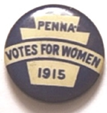 Pennsylvania Votes for Women 1915 Blue Version