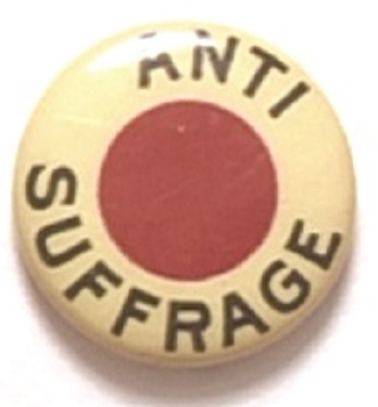 Anti Suffrage Red Bullseye