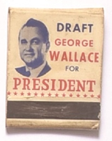 Draft George Wallace President Matchbook