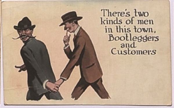 Bootleggers and Customers Postcard