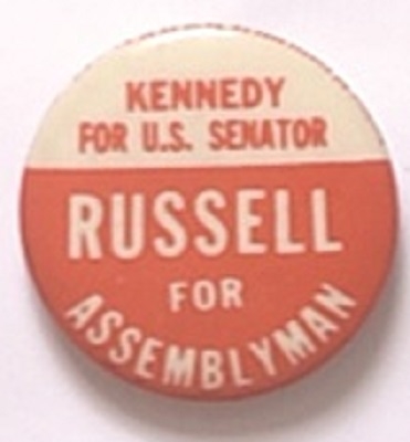 Kennedy for Senator, Russell for Assemblyman New York