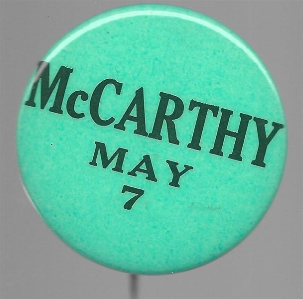McCarthy May 7 
