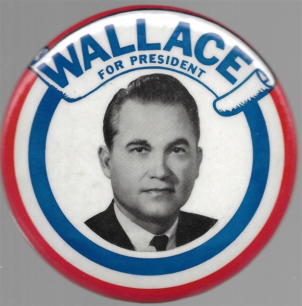 George Wallace for President 1964 Pin 