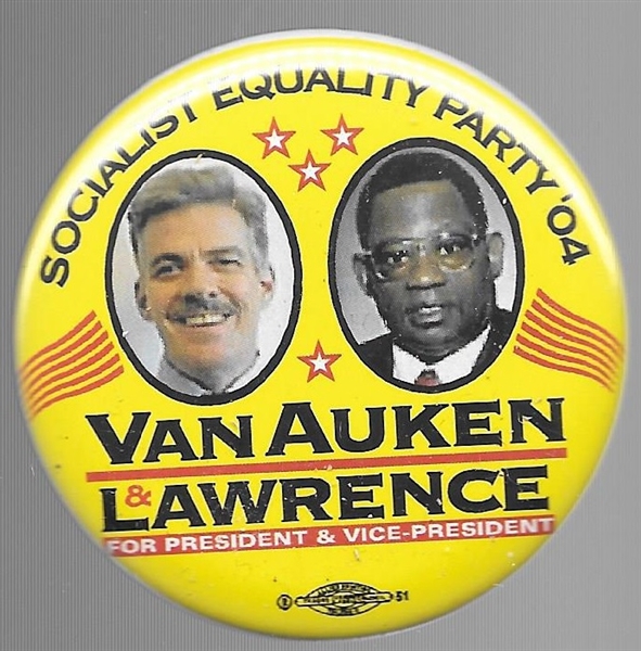 Van Auken, Lawrence Socialist Equality Party