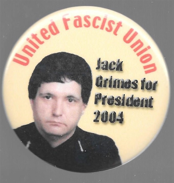 Jack Grimes United Fascist Union 