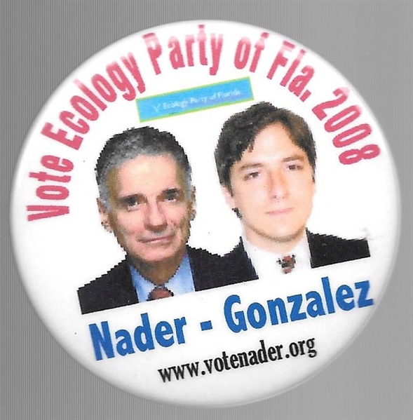 Nader, Gonzalez Ecology Party of Florida 