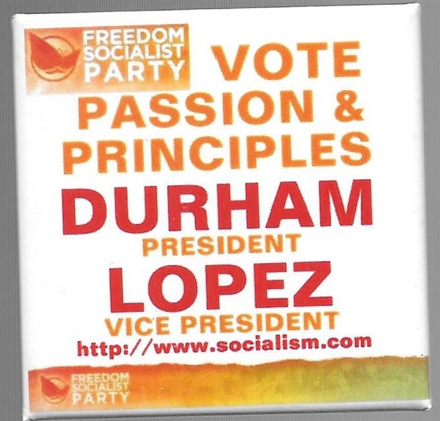 Durham and Lopez Freedom Socialist Party 