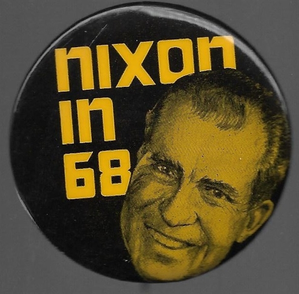 Richard Nixon Art Fair Pin