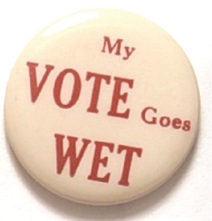 My Vote Goes Wet