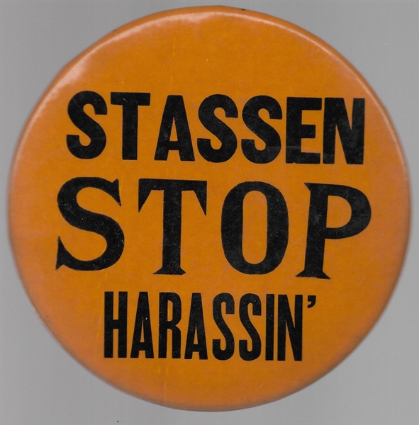 Stassen Stop Harassin’ 6 Inch Celluloid