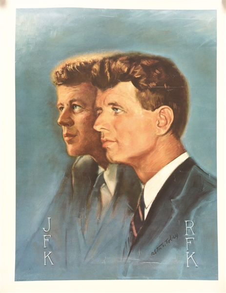 John, Robert Kennedy Color Poster