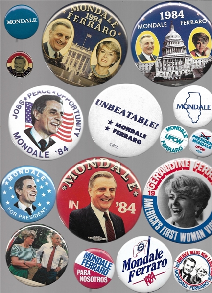 Walter Mondale Group of 50 Items