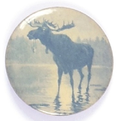 Bull Moose Theodore Roosevelt Related Pin