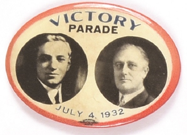 Franklin Roosevelt, James Curley Victory Parade