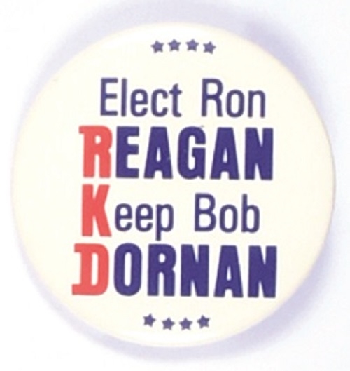Elect Ron Reagan, Keep Bob Dornan