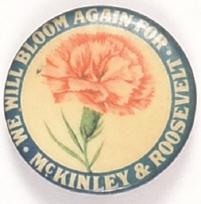 McKinley Bloom Again Carnation Pin