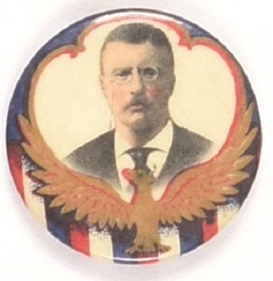Theodore Roosevelt Eagle, Stripes Celluloid