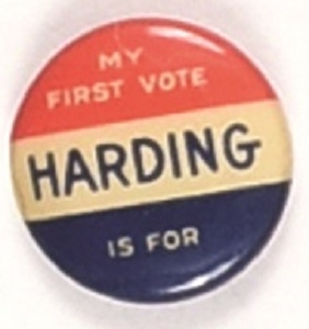 Harding My First Vote