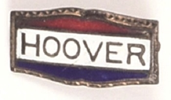 Hoover Enamel Pinback
